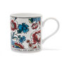Ruban Bouquet et Perles floral mug